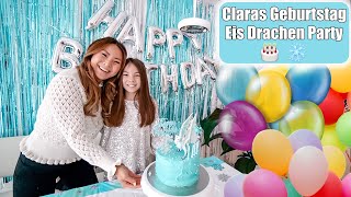 Claras 11 Geburtstag 🎂 Eisdrachen Party amp Torte backen Geschenke auspacken Ice Dragon Mamiseelen [upl. by Nikkie691]