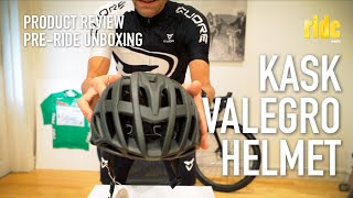 KASK Valegro review part 1 Unboxing weighin vs Protone amp Mojito  preride sunglass fitting [upl. by Clo]