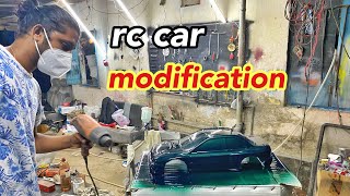 rc car modification  subaru sti 🔥 [upl. by Nikita339]