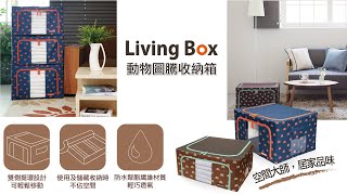 收納整理箱 樂扣樂扣摺疊收納箱介紹 Living Box [upl. by Howenstein33]