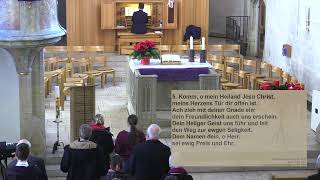 Livestream  Gottesdienst vom 01122024 aus der Stephanuskirche [upl. by Solakcin]