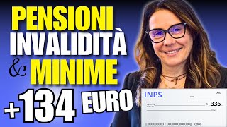 PENSIONI ASSEGNI AGGIUNTIVI – IMPORTI  Pensioni Invalidità e Minime [upl. by Amsden]