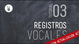 TUTORIAL  3 REGISTROS VOCALES  Lucho Cano [upl. by Brosine237]