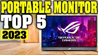 TOP 5 Best Portable Monitor 2023 [upl. by Travax]