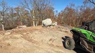 Kawasaki KRX1000 Honda Talon 1000r New Jersey Trail Ride Fall Dusty Rocks No Mud [upl. by Thistle924]