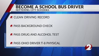 Kettering City Schools looking to hire bus drivers aids [upl. by Trish]