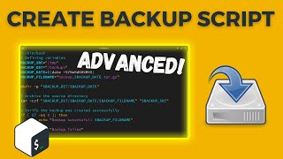 How To Create Advanced Backup Script [upl. by Aicargatla]