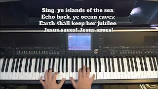 jesus saves karaoke with lyrics [upl. by Frame]