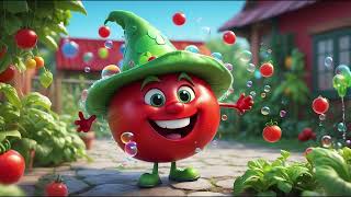 Singing Tomato  The Epic Kids Smash Hit [upl. by Htomit]