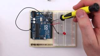 Arduino Tutorial  LED ansteuern  Deutsch  German [upl. by Beacham774]