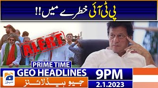 Geo News Headlines 9 PM  PTI Vs PTI  2 January 2023 [upl. by Nivert]