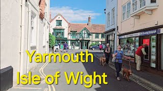 Walking Tour Yarmouth Harbour  Isle of Wight [upl. by Selhorst]