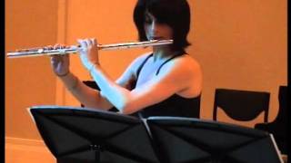 Cristobal Halffter  DEBLA Solo VI for solo Flute 1980  Irene Gabarron del Toro [upl. by Nnaecyoj]