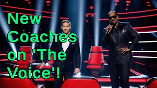 Snoop Dogg and Michael Bublé Join The Voice as New Coaches [upl. by Swartz]