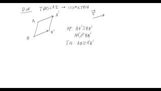 2LSA  dimostrazione traslazione isometria [upl. by Dennison61]