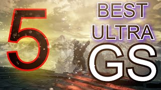 Dark Souls 3 Top 5 UGS Best Ultra Greatswords Big Damage Weapons amp Where To Find Them All [upl. by Yeclehc]