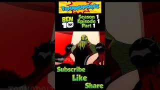 Ben 10 Season 1 Episode 1 Part 1  Toonopolis [upl. by Auqeenwahs]