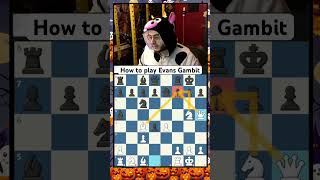 Evans Gambit Trap chess chesscom chessgame fyp [upl. by Mack]