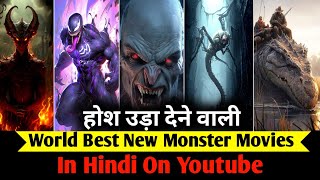 Top 7 Fantasy Giant Monster Movies in Hindi Dubbed  Hollywood Best Monster Movies of All Time [upl. by Rochell]