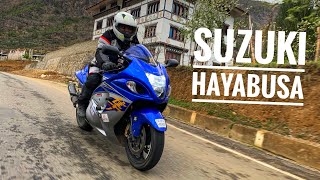 Suzuki Hayabusa in Bhutan  First time [upl. by Leuamme652]