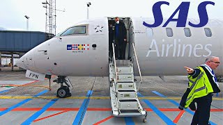 SAS SCANDINAVIAN CRJ 900LR  Warsaw  Copenhagen [upl. by Asit]