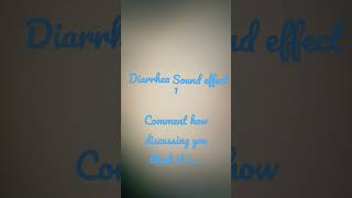 Diarrhea sound effect 1 [upl. by Rhiamon657]