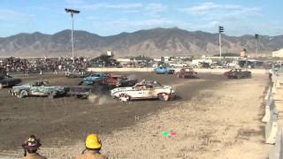 Tooele Demolition Derby 08062005 Heat One [upl. by Neened]