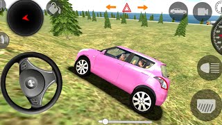 Gadi Wala  👑 Indian Cars 👑 Driving Kar Wala Games 🚗 Red Car gameplay Android 2024 [upl. by Nate]