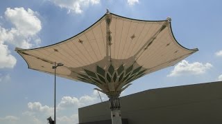 LIEBHERR  600 To  Sonnenschirm für Mekka  Umbrella for Mecca  مظلة لمكة المكرمة [upl. by Dudley]