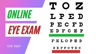 Online Eye Exam [upl. by Oregolac10]