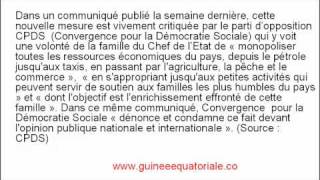 La Premiere Dame guinee equatorialemp4 [upl. by Willdon213]