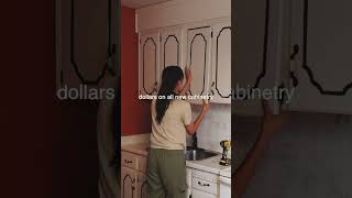 Budget Friendly Kitchen Cabinet Upgrade [upl. by Eivla]