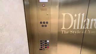 Otis Traction Elevator Dillards North Park Center Dallas TX [upl. by Nnyltiac]