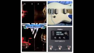 Digitech RP360 Van Halen preset by Massimo Farcomeni [upl. by Harimas]