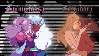 Catradora and Spinnetossa  Heart burn Alight Motion Edit [upl. by Eiramave]