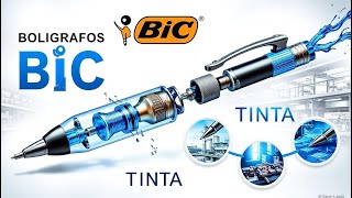 COMO se HACEN los BOLÍGRAFOS BIC Como se HACE la TINTA de los BOLÍGRAFOS [upl. by Eniawd894]