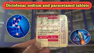 Diclofenac sodium and paracetamol tablets Diclofenac sodium [upl. by Oos]