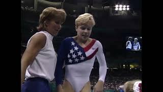 HDp60 Amanda Borden USA Balance Beam Team Optionals 1996 Atlanta Olympic Games [upl. by Ellerrehs960]