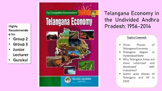 Telangana Economy in the Undivided Andhra Pradesh from 1956 to 2014  TSPSC Groups [upl. by Lowenstern]