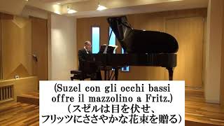 PMascagni 《Lamico Fritz》 “Son pochi fiori” Karaoke [upl. by Arimlede]