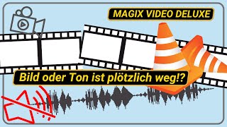 Magix Video Deluxe  Kann man defekte Spuren reparieren Tipps zur Fehlerbehebung [upl. by Lewellen]