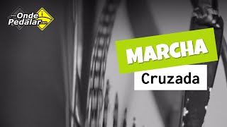 O que é marcha ou corrente cruzada na bike [upl. by Ramburt]