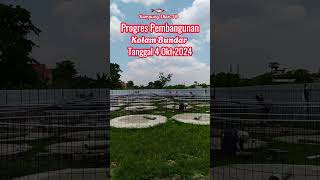 Progres Pembangunan Kolam Bundar Tanggal 4 Oktober 2024 [upl. by Egidius]