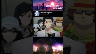 Okabe Rintaro gets arrested at the airport 😂  SteinsGate  shorts anime animeedit [upl. by Neahs]