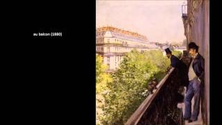 Gustave Caillebotte 34 Art Lecture by dr christian conrad [upl. by Bessie526]