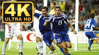 Greece  Czech Republic EURO 2004 Highlights  4K ULTRA HD 25 fps [upl. by Michele403]