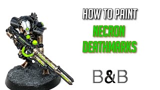 How to paint a Necron Deathmark [upl. by Llertnauq313]