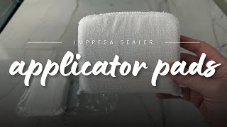 Impresa Microfiber Sealer Applicator Pads [upl. by Akkin786]