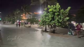 Puducherry  Pondicherry vlog  Amazing ocean waves  Night beach  Travel destinations ✨ [upl. by Arutek]