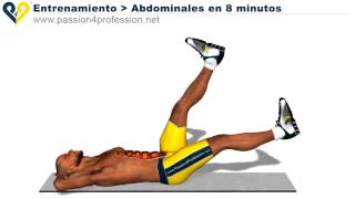 Abdominales en 8 minutos entrenamiento para hacer abdominales perfectos [upl. by Heinrick]